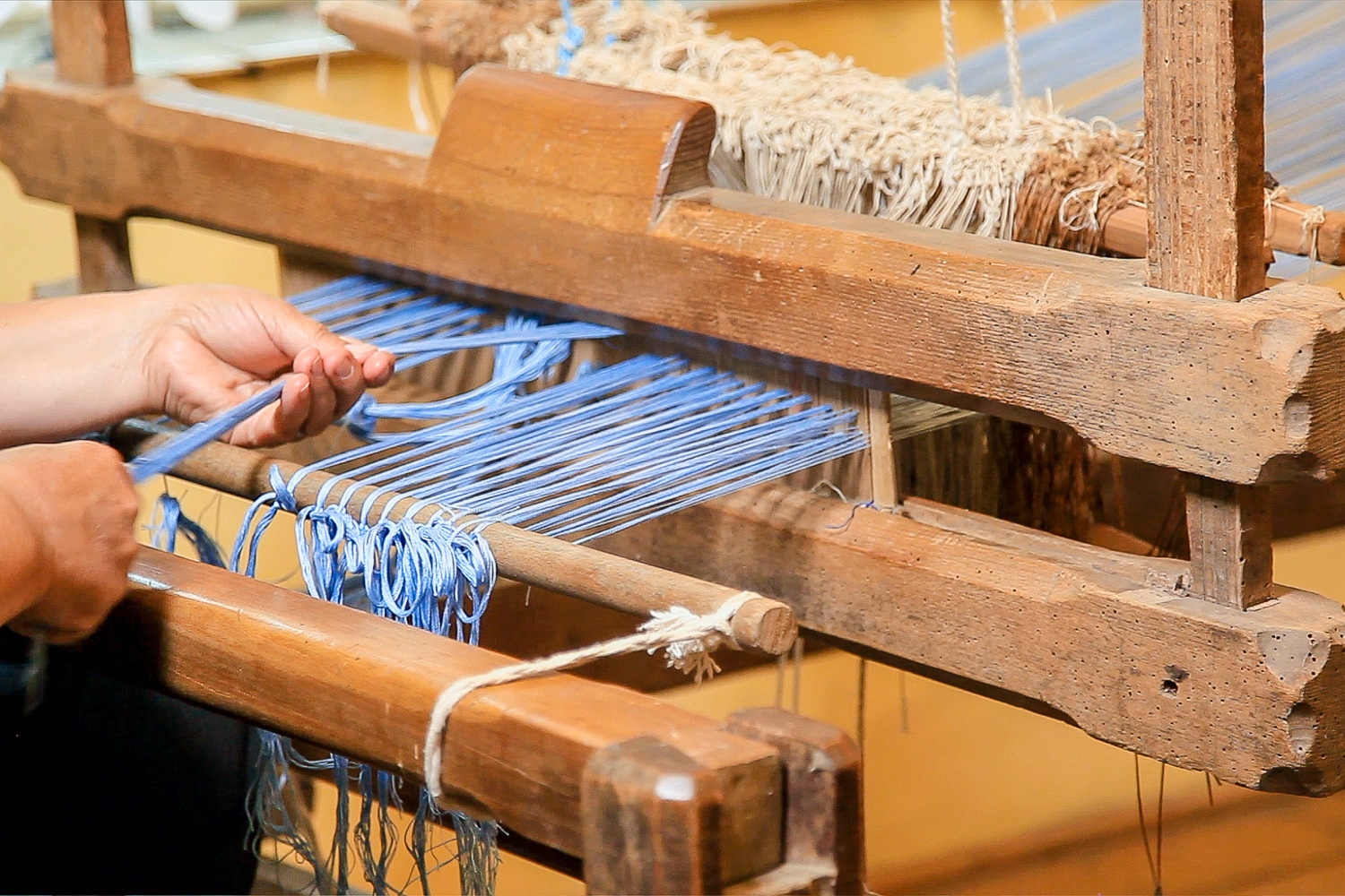 Atelierul de țesături tradiționale - Mălâncrav 2015